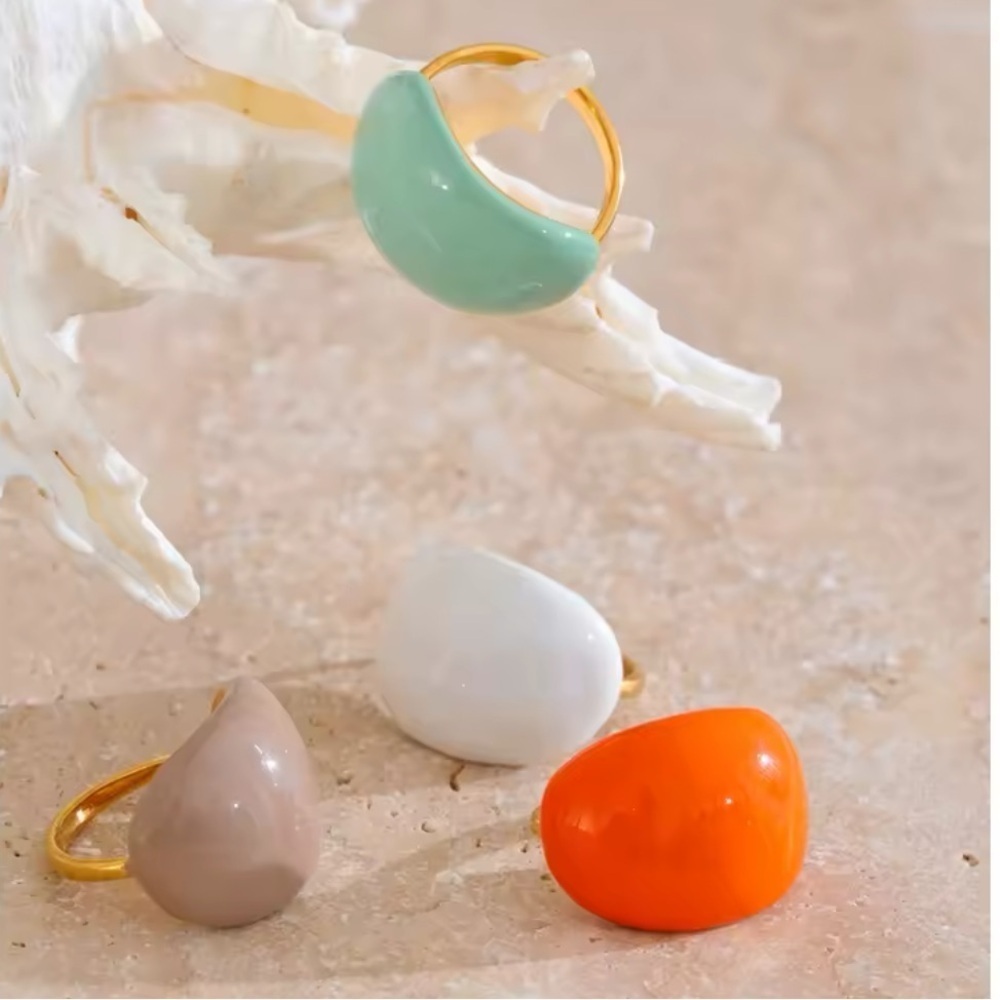 AnthropologieGold Adjustable Ring - Picture 10 of 14